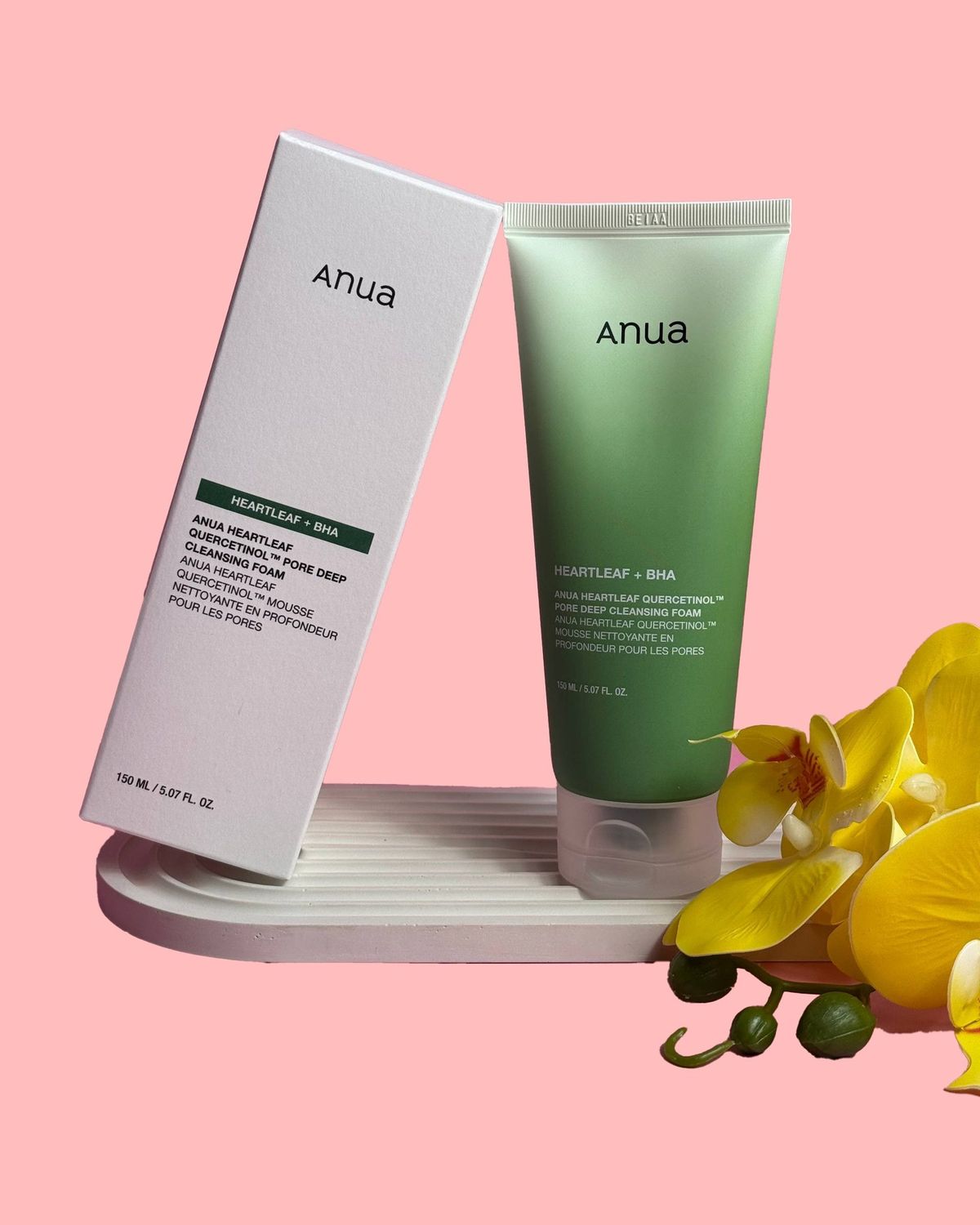 Anua Heartleaf Quercetinol Pore Deep Cleansing Foam